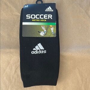 Adidas Black Metro Soccer Socks